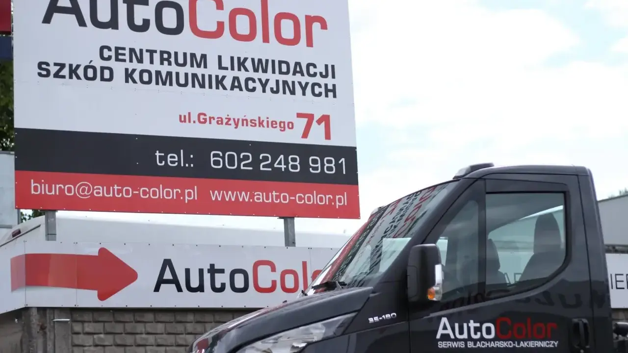 Masz kolizję drogową? Co robić? Centrum likwidacji szkód AutoColor podpowie. Zadzwoń 602 248 981.