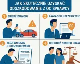 Jak uzyskać odszkodowanie z OC sprawcy po wypadku: zbierz dowody, zgłoś szkodę, złóż wniosek i dochodź swoich praw.